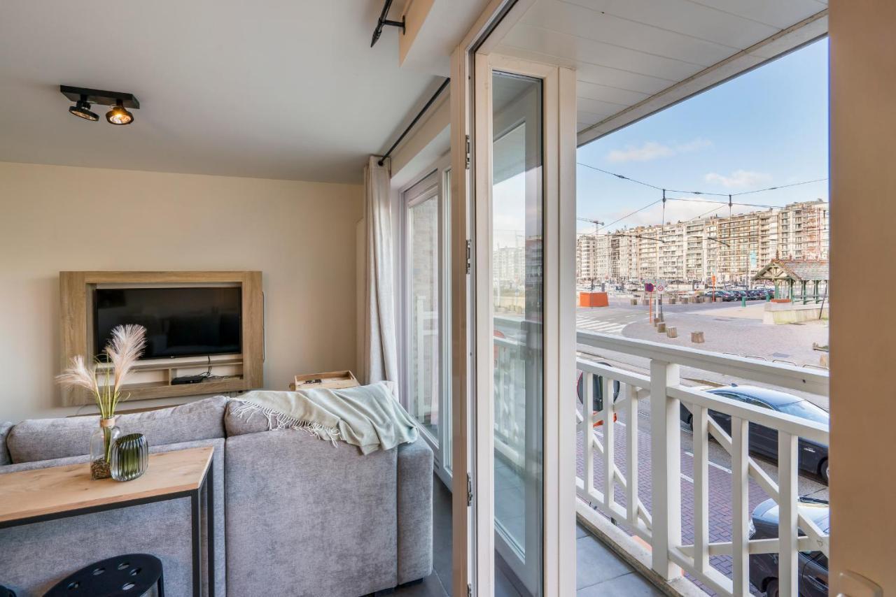 Modern App 6P Met Topligging - Aan Strand & Haven Blankenberge Dış mekan fotoğraf
